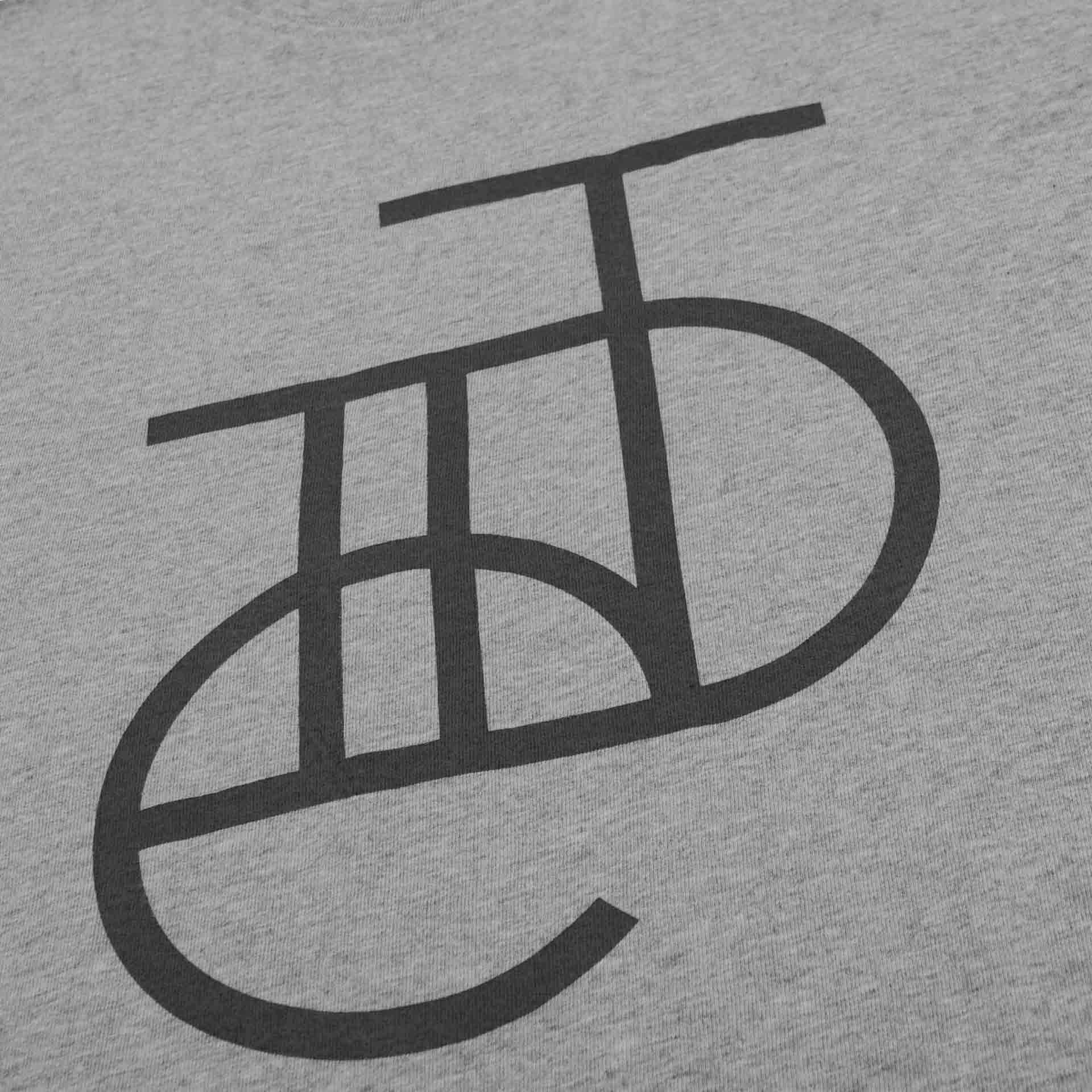 Tiide Big Logo T-Shirt Grey